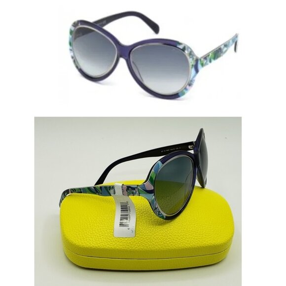 Emilio Pucci Sunglasses Blue - Picture 1 of 11